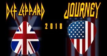 Def Leppard and Journey perform live at Sprint Center in Kansas City, MO on Wednesday, July 25, 2018.