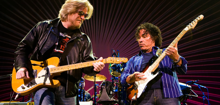 Hall & Oates perform live at Sprint Center in Kansas City, MO on Friday, July 20, 2018.