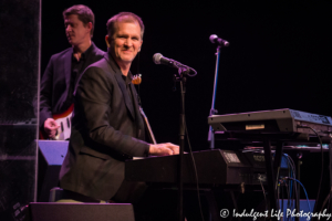 Keyboardist Boh Cooper and guitarist Tony Obrohta performing live with Peter Cetera at Kauffman Center for the Performing Arts in Kansas City, MO on February 18, 2018.