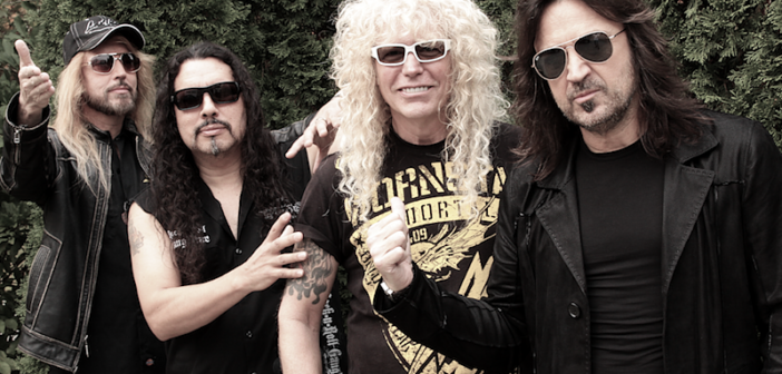Christian metal band Stryper performs live in concert at Star Pavilion inside Ameristar Casino Hotel in Kansas City, MO on Friday, May 25, 2018.