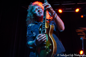 Y&T frontman Dave Meniketti performing live at VooDoo Lounge inside Harrah's North Kansas City Hotel & Casino on March 8, 2018.