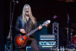 Guitarist John Nymann of Y&T performing live at VooDoo Lounge inside Harrah's North Kansas City Hotel & Casino on March 8, 2018.