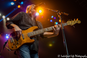 Little River Band frontman and bass player Wayne Nelson performing live at Ameristar Casino Hotel Kansas City on May 4, 2018.