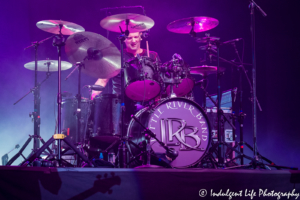 Little River Band drummer Ryan Ricks live in concert at Ameristar Casino Hotel Kansas City on May 4, 2018.