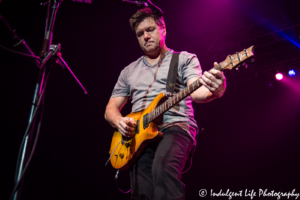 Rich Herring, lead guitarist and vocalist for Little River Band, live in concert at Star Pavilion inside Ameristar Casino Hotel Kansas City on May 4, 2018.