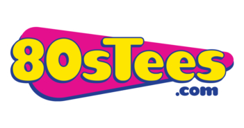 Logo for the officially licensed tees website 80sTees.com.