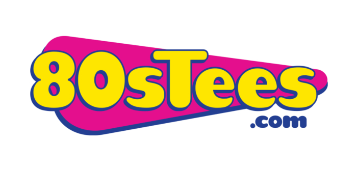Logo for the officially licensed tees website 80sTees.com.