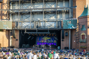 Classic rock band The Doobie Brothers live at Starlight Theatre in Kansas City, MO on June 18, 2018.