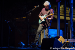 Restless Heart guitarist Greg Jennings performing live at Festival on the Trails in Gardner, KS on June 9, 2018.