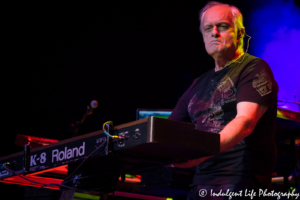 YES founding member and keyboard player Tony Kaye live in concert with the band on its 50th anniversary tour at Arvest Bank Theatre at The Midland in Kansas City, MO on June 10, 2018.