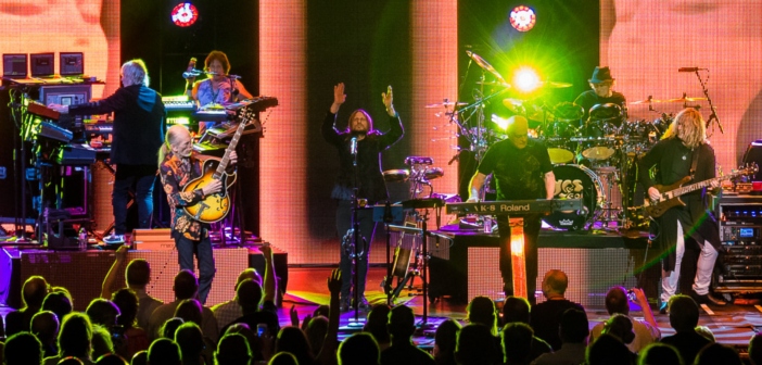 English progressive rock band YES performed live at Arvest Bank Theatre at The Midland in Kansas City, MO on June 10, 2018.