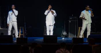Boyz II Men performed live at the Susan G. Komen Greater Kansas City event Rock the Ribbon III at Arvest Bank Theatre at The Midland in Kansas City, MO on June 21, 2018.