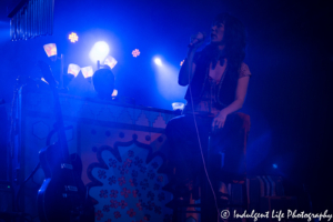 Indie rock artist Jenny Lewis and boyfriend opening their live show at The Truman in downtown Kansas City, MO on July 10, 2018.