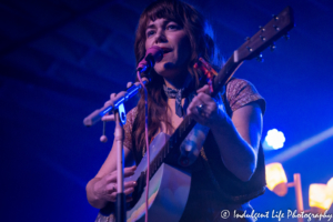 Jenny Lewis in concert at The Truman live music venue in downtown Kansas City, MO on July 10, 2018.