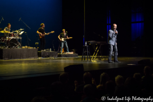 Lee Greenwood live at Muriel Kauffman Theatre in Kansas City, MO with drummer Andy Hull, bass player Chris and guitarist Matt Basford on July 1, 2018.