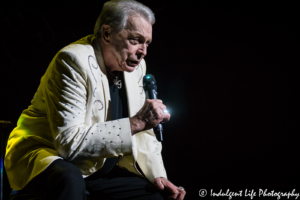 Mickey Gilley performing live at Star Pavilion inside of Ameristar Casino Hotel Kansas City on July 13, 2018.