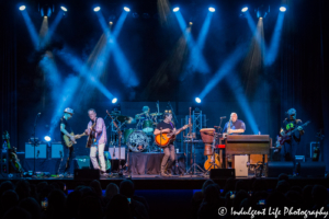 Country and folk rock duo The Bacon Brothers and band performing live in concert at Voodoo Lounge inside of Harrah's North Kansas City Hotel & Casino on July 14, 2018.