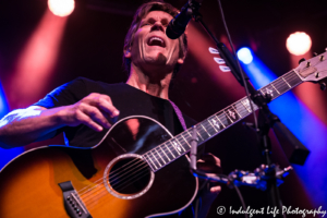 Kevin Bacon live in concert on the acoustic guitar at Voodoo Lounge inside of Harrah's Casino in Kansas City, MO on July 14, 2018.
