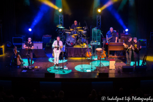 Balcony view of The Bacon Brothers in concert at VooDoo Lounge inside of Harrah's North Kansas City Hotel & Casino on July 14, 2018.