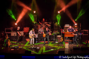 View from the balcony of The Bacon Brothers performing at VooDoo Lounge inside of Harrah's Casino in Kansas City, MO on July 14, 2018.