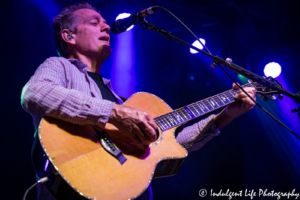 Michael Bacon live in concert on the acoustic guitar at Voodoo Lounge inside of Harrah's North Kansas City Hotel & Casino on July 14, 2018.