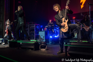 Billy Idol and bandmates live in concert together at Uptown Theater in Kansas City, MO on September 21, 2018.