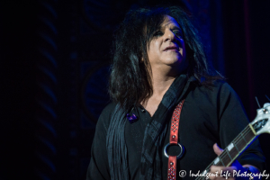 Guitarist Steve Stevens of the Billy Idol band playing live at Uptown Theater in Kansas City, MO on September 21, 2018.