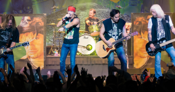 Bret Michaels and his band return to Star Pavilion at Ameristar Casino Hotel Kansas City on September 15, 2018.