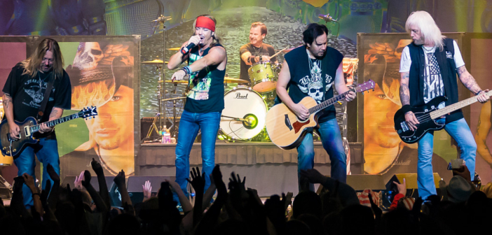 Bret Michaels and his band return to Star Pavilion at Ameristar Casino Hotel Kansas City on September 15, 2018.