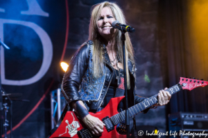 Lita Ford live in concert at VooDoo Lounge inside of Harrah's Casino in North Kansas City on August 17, 2018.