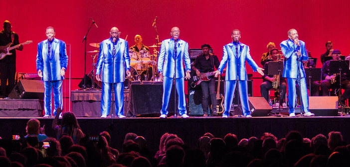 The Temptations performed live in concert at Star Pavilion inside of Ameristar Casino Hotel Kansas City on August 11, 2018.