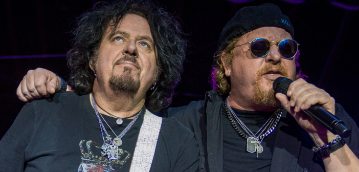Toto brought its "40 Trips Around the Sun" tour to CrossroadsKC at Grinders in Kansas City, MO on August 21, 2018.