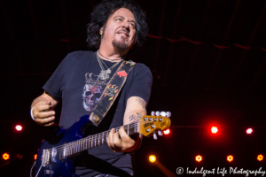 Toto guitarist and vocalist Steve Lukather performing live in concert at CrossroadsKC in Kansas City, MO on August 21, 2018.