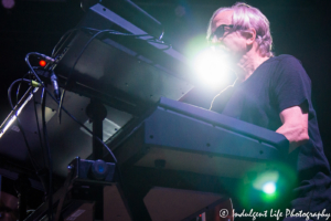 Toto keyboard player Steve Porcaro performing live at CrossroadsKC in Kansas City, MO on August 21, 2018.
