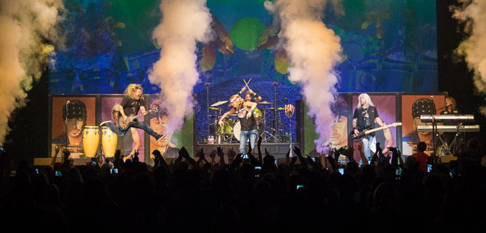 Bret Michaels and his band performed live inside of Ameristar Casino's Star Pavilion in Kansas City, MO on September 15, 2018.