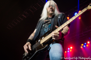 Bass guitarist Eric Brittingham live in concert at Star Pavilion inside of Ameristar Casino in Kansas City, MO on September 15, 2018.