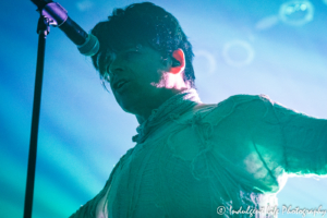British new wave musician Gary Numan on his "Savage" tour stop at Madrid Theatre in Kansas City, MO on September 11, 2018.