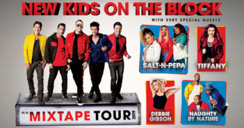 New Kids on the Block brings its "Mixtape" tour with Salt-N-Pepa, Tiffany, Debbie Gibson and Naughty by Nature to Sprint Center in Kansas City, MO on May 7, 2019.
