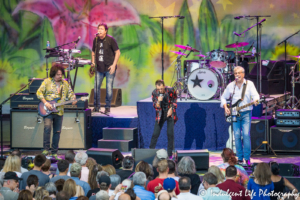Ringo Starr live concert performance with and His All-Starr Band members Steve Lukather and Warren Ham of Toto and Graham Gouldman of 10cc at Starlight Theatre in Kansas City, MO on September 3, 2018.