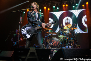 Rick Springfield and band performing live concert at Ameristar Casino's Star Pavilion in Kansas City, MO on October 27, 2018.