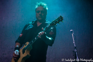 Guitarist James Stevenson of The Alarm live in concert at recordBar in Kansas City, MO on November 7, 2018.