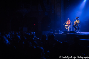 Kansas City's very own iconic folk rock duo Brewer & Shipley performing live in concert at Uptown Theater in Kansas City, MO on November 9, 2018.