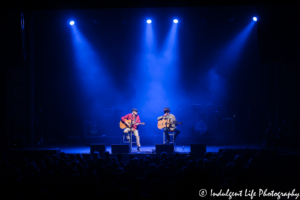 Kansas City's own folk rock duo Brewer & Shipley opening the show for Little River Band at Uptown Theater on November 9, 2018.