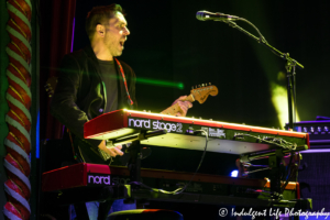 Keyboard player Alex Howland of Jason Bonham's Led Zeppelin Evening live in concert at Uptown Theater in Kansas City, MO on November 13, 2018.