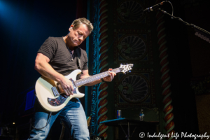 Little River Band guitarist Colin Whinnery performing live at Uptown Theater in Kansas City, MO on November 9, 2018.