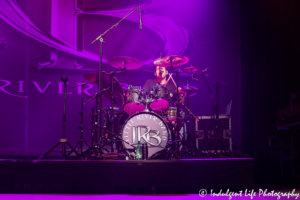 Little River Band drummer Ryan Ricks performing live in concert at Uptown Theater in Kansas City, MO on November 9, 2018.