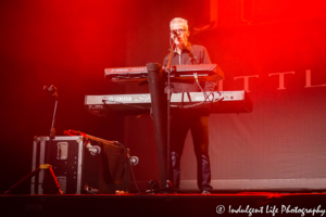 Keyboard player Chris Marion of LRB live in concert at Kansas City's Uptown Theater on November 9, 2018.