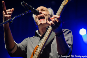 LRB bass guitarist and lead singer Wayne Nelson live on stage at Uptown Theater in Kansas City, MO on November 9, 2018.