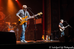 Wayne Nelson, Ryan Ricks and Colin Whinnery of Little River Band live in concert together at Uptown Theater in Kansas City, MO on November 9, 2018.