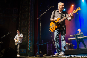 Wayne Nelson, Chris Marion and Rich Herring of Little River Band performing live together at Uptown Theater in Kansas City, MO on November 9, 2018.